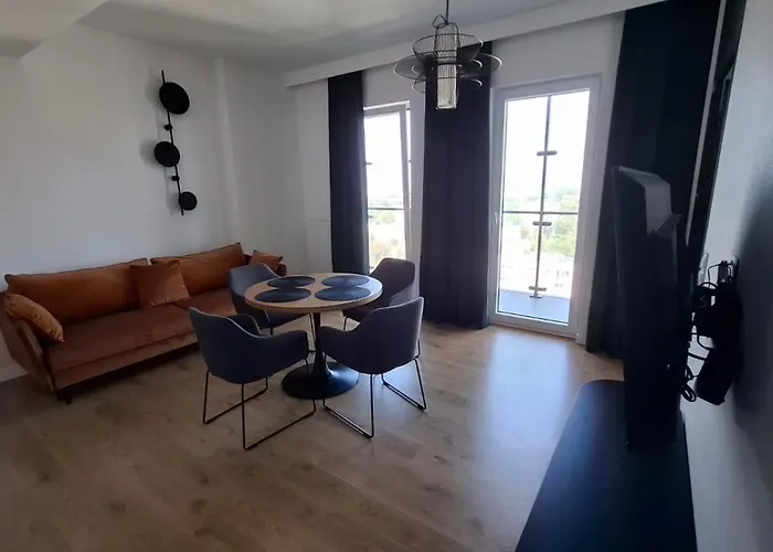 Wola Tower Apartment